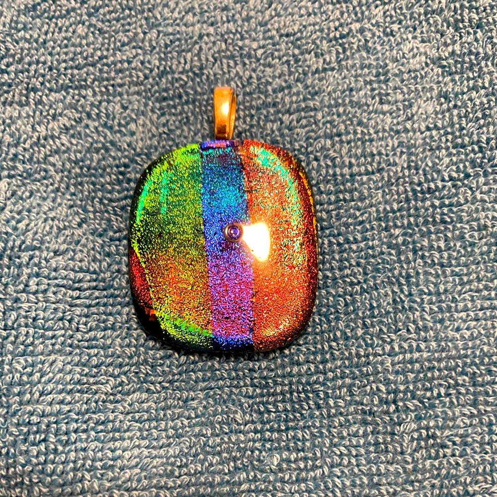 Glass pendant!